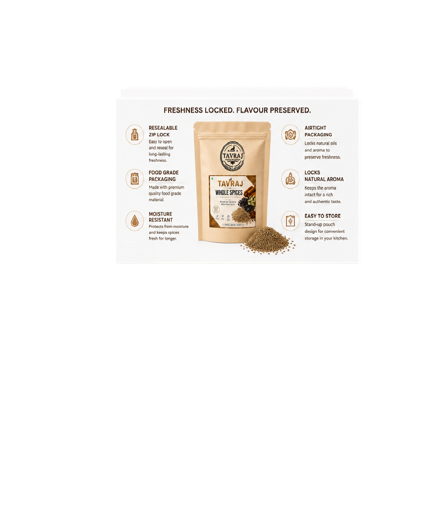 tavraj premium ajwain (carom seeds) | strong aroma & rich flavour | whole spice tavraj premium ajwain (carom seeds) | strong aroma & rich flavour | whole spice