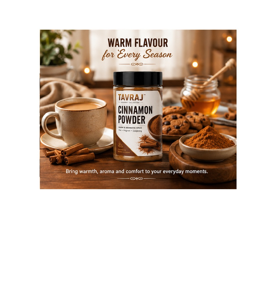 tavraj cinnamon powder | premium dalchini powder | warm & aromatic spice | 80g tavraj cinnamon powder | premium dalchini powder | warm & aromatic spice | 80g