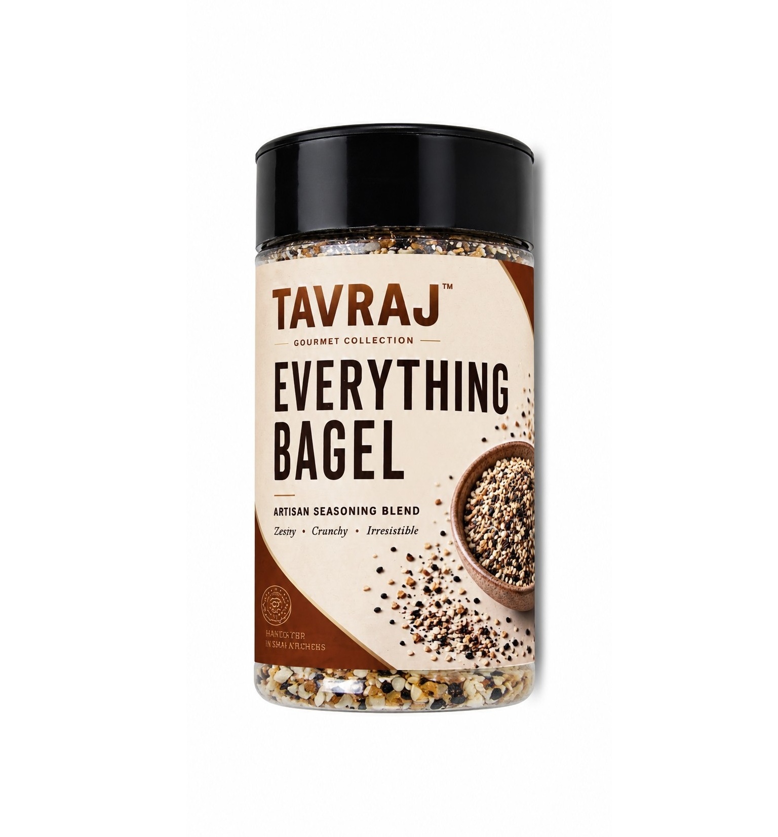 tavraj everything bagel seasoning | premium garlic, onion & sesame blend | 100g tavraj everything bagel seasoning | premium garlic, onion & sesame blend | 100g