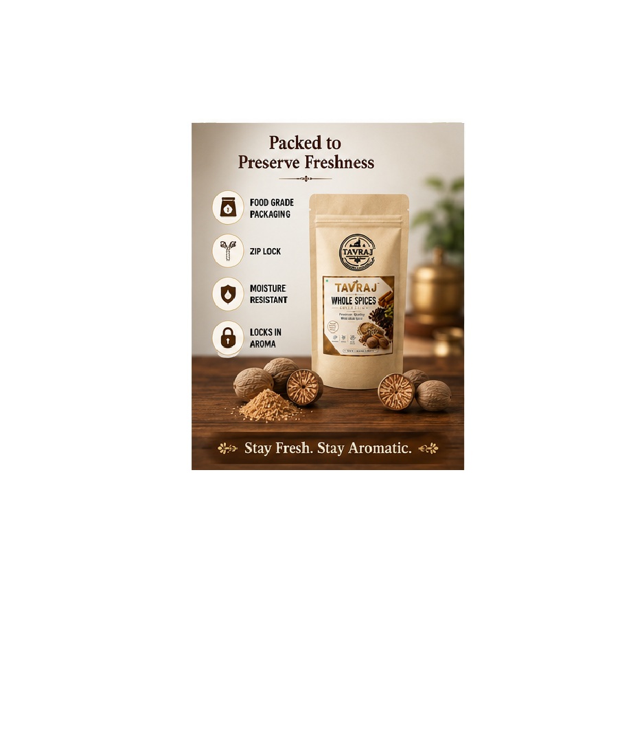 tavraj whole nutmeg (jaiphal) | premium aromatic whole spice | rich natural aroma | 100% pure | no preservatives tavraj whole nutmeg (jaiphal) | premium aromatic whole spice | rich natural aroma | 100% pure | no preservatives