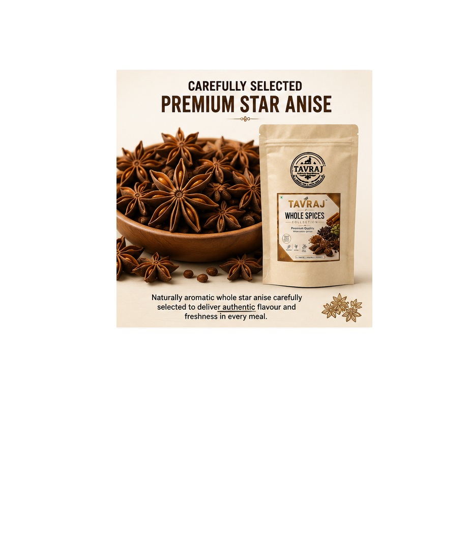 tavraj whole star anise (chakri phool) | premium aromatic spice | whole indian spice tavraj whole star anise (chakri phool) | premium aromatic spice | whole indian spice