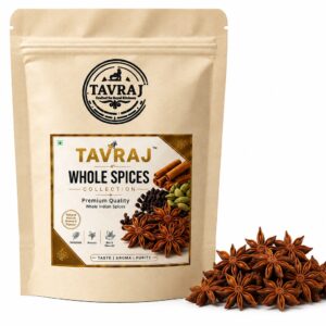 tavraj whole star anise (chakri phool) | premium aromatic spice | whole indian spice