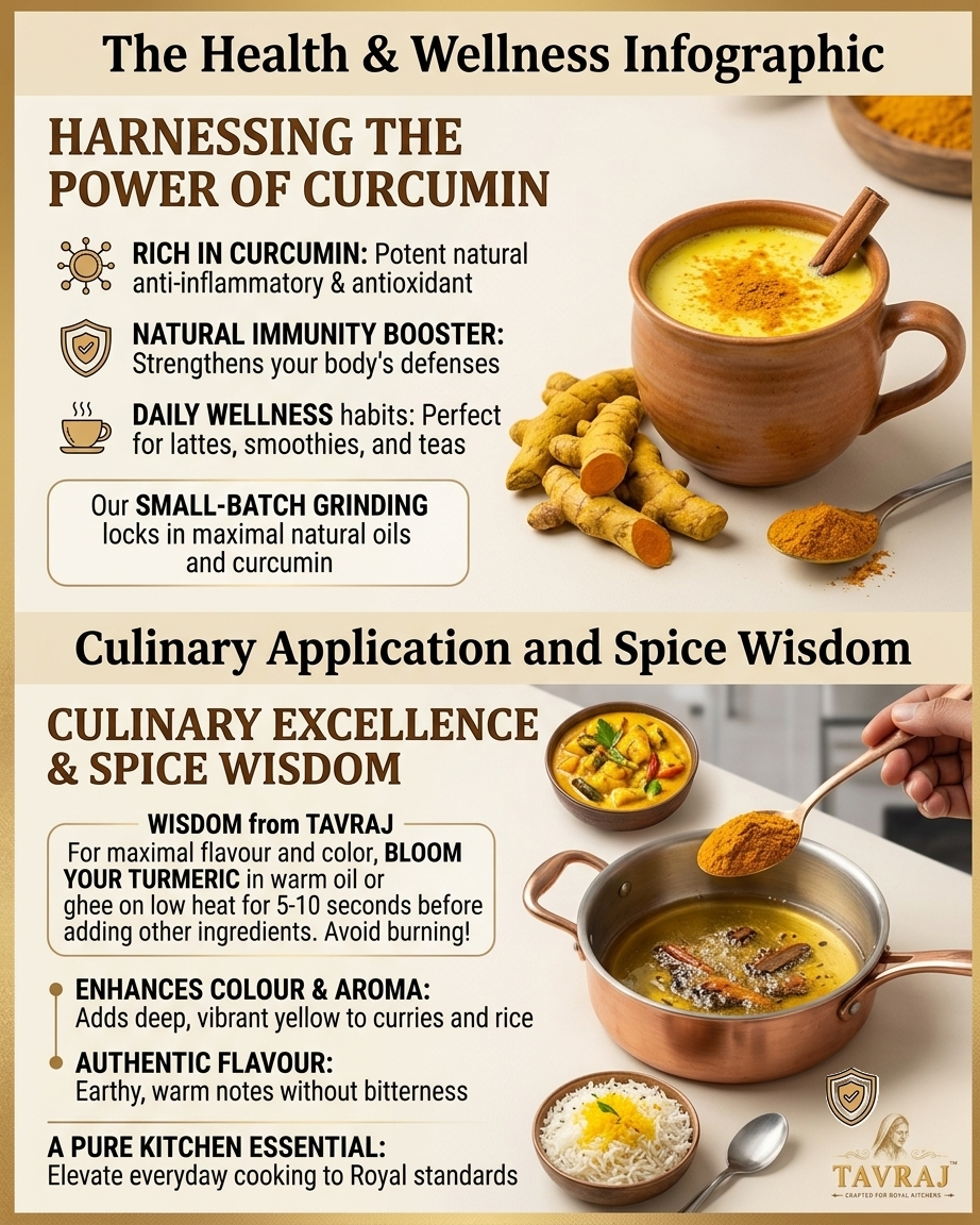tavraj premium turmeric powder (haldi) | pure & naturally aromatic | 100% turmeric powder tavraj premium turmeric powder (haldi) | pure & naturally aromatic | 100% turmeric powder