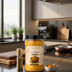tavraj premium turmeric powder (haldi) | pure & naturally aromatic | 100% turmeric powder