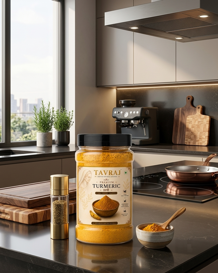 tavraj premium turmeric powder (haldi) | pure & naturally aromatic | 100% turmeric powder tavraj premium turmeric powder (haldi) | pure & naturally aromatic | 100% turmeric powder