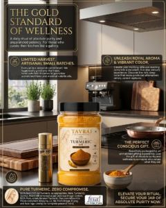 tavraj premium turmeric powder (haldi) | pure & naturally aromatic | 100% turmeric powder